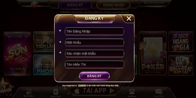 Sunwin ⭐️ Cổng Game Sun.win Chính Thức 2026 Mobile +888k 9 Các bước đăng ký Sunwin